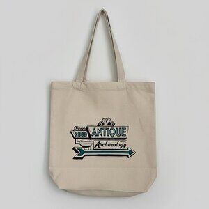 Antique Archaeology canvas shopping tote bag
